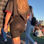 Firecandids Booty Spandex Short with Thong