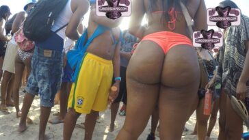 Candidshapes Premium PAWG Ebony Bikini