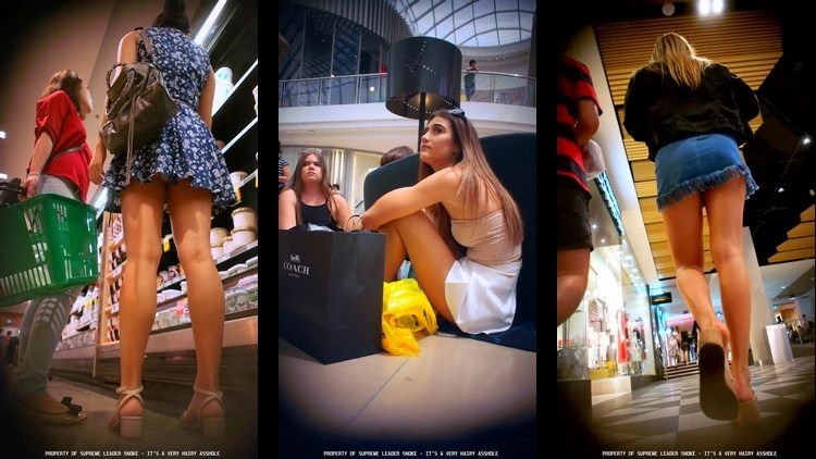 PrincessLeia 27 min teen upskirt compilation
