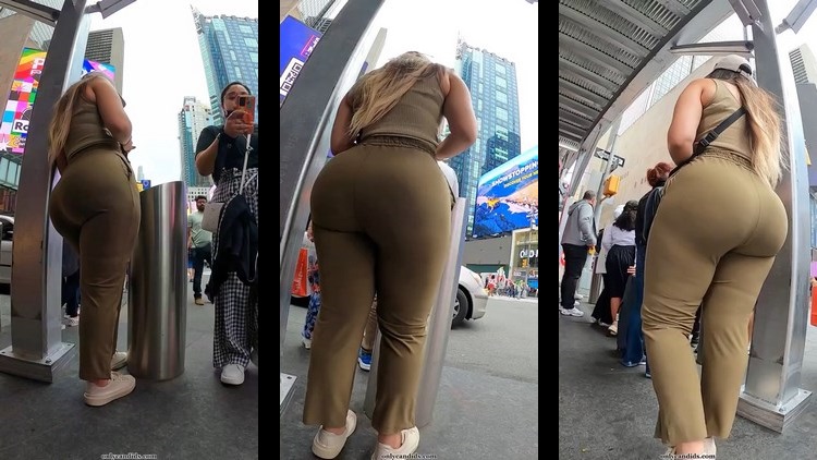 Onlycandids Premium Big Booty Brown Pants