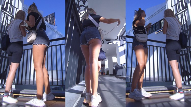 Friends Sexy Booty Short and Spandex