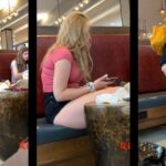 ReddotAddict Shooter Blonde in Sexy Short