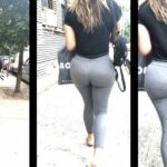 JHBooty Amazing Blonde Big Booty Spandex