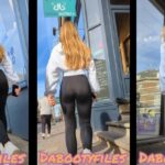 DaBootyFiles Shooter Sexy Blonde Spandex