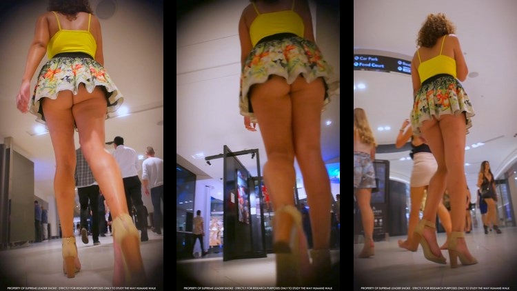 PrincessLeia insane leggy brazilian in short