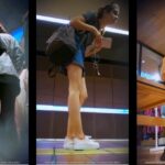 PrincessLeia leggy girls in short skirt upskirted