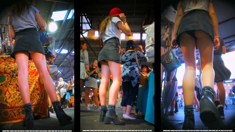 long legs + short skirt + upskirt + teen = boner