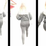JHBooty Shooter Big Booty Blonde Spandex