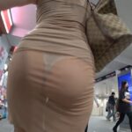 Asian JAV Pcolle Booty see Through Thong