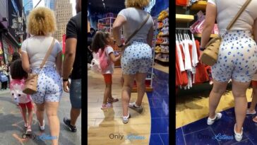 Onlycandids Premium Brunette Booty in Short