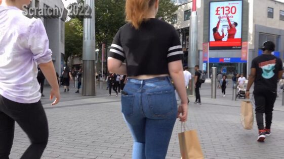 Scratchy Shooter Young Booty in Jeans