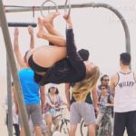 Teen Cutie Swinging Around in Bikini Bottom