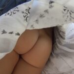 TrueNorth Upskirt Brunette in White Dress