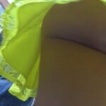 TrueNorth Spanish Yellow Dress Upskirt