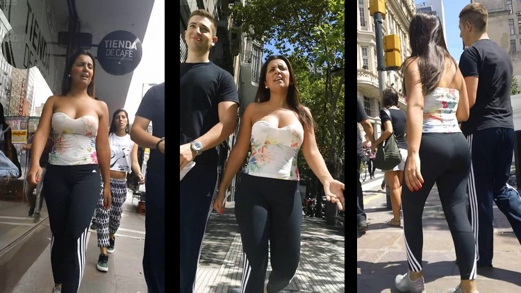 Odor666 Sexy Argentina in Spandex Booty