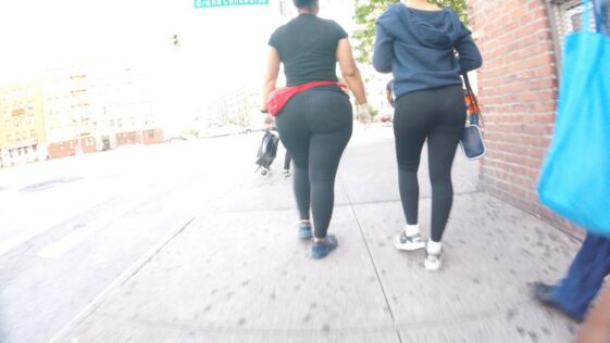 JHBooty Shooter PAWG Latina in Spandex Walking