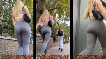 DaBootyFiles Shooter Gymshark Blonde Queenie