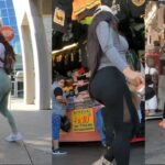 Candid Califas Mix Women in Spandex with a Big Booty