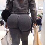 NYCandids Bubble Butt Latina In Gym Spandex