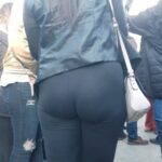 Spandex Teen at St. Patrick's Festival Sexy Booty