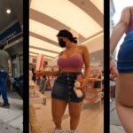 Onlycandids Premium PAWG Teen Sexys Legs in Mini Skirt