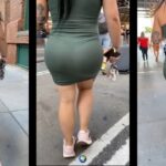 Onlycandids Premium Latina Tight Dress with Transparent Thong