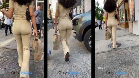 Onlycandids Premium Latina with Sexy Booty