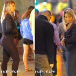 Juicy Thick PAWG Booty and Thighs Stuffed in Black Leggings