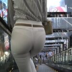 Asian JAV Pcolle Transparency of Thong in Pants