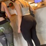 Two Sexys Bootys in Spandex