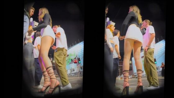 PrincessLeia Shooter Glorious Ass Cheeks Upskirt Of Long Legs