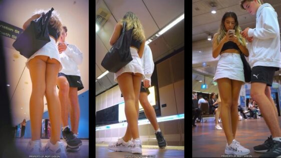 PrincessLeia Incredible Young Tanned Teen Upskirted