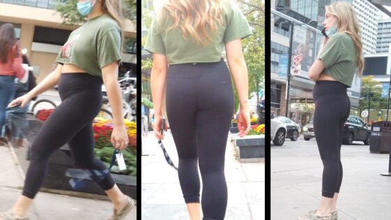 Shooter GD102 Episode 79 Blonde Leggings College Girl