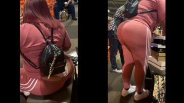 ReddotAddict Shooter Amazing Milf in Pans with Bog Booty Thong