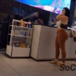 SoCalCandids Latina in Spandex with Big Boobs and Big Booty