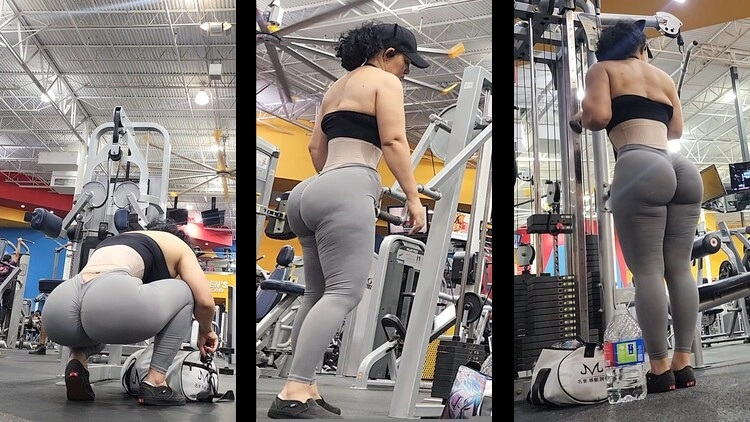 Curvy Latina Beauty in Tight Spandex Showing Off Her Gym Booty Her flawless skin glows under the gym lights, her curves sculpted by dedication and discipline. Whether she’s lifting weights or stretching between sets, her figure captures the perfect balance between strength and sensuality. People glance her way, inspired by her focus and mesmerized by her natural confidence. This Curvy Latina Beauty isn’t trying to fit in—she’s setting the standard. She moves through her routine with purpose, hips swaying subtly, eyes fixed on her next goal. Her energy radiates power and femininity, creating an atmosphere that others can feel. From her toned legs to her sculpted glutes, she’s a walking example of what self-love and effort can achieve. No filters, no pretending—just raw, real beauty in motion.